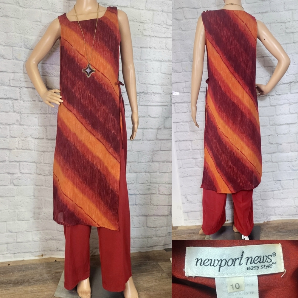 90s/Y2K Jumpsuit Boho Tunic Style